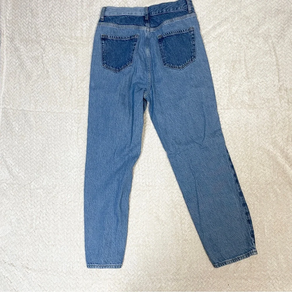 PacSun Patchwork High Waisted Straight Leg Jeans women’s size‎ 28